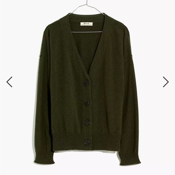 NWT (Re)sourced Cashmere Carlyn V-Neck Cardigan Sweater - Picture 3 of 11